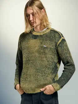 Obey Men Spray Effect Sweater