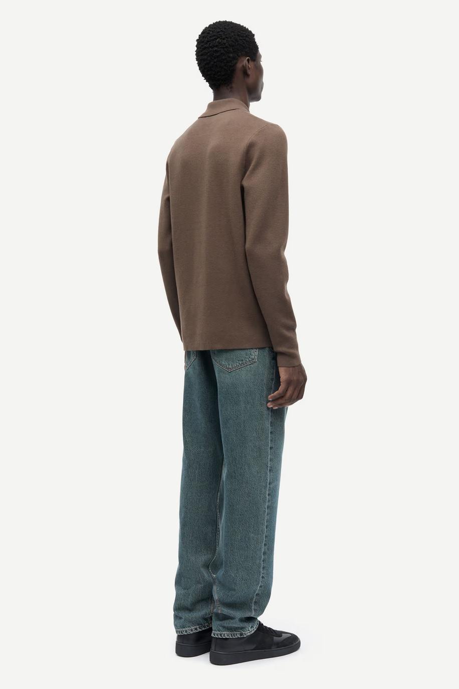 Samsoe Samsoe Men Guna Half Zip Knit