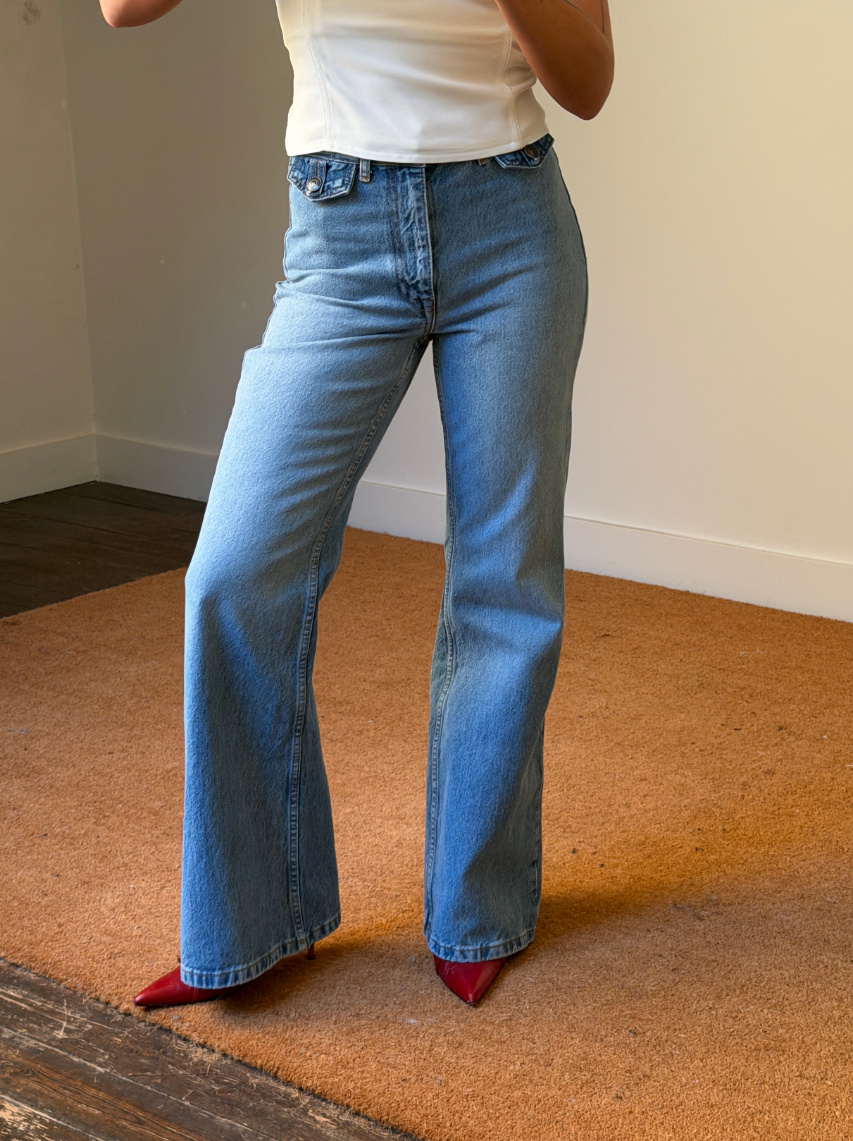 Rotate Flared Highwaisted Jeans