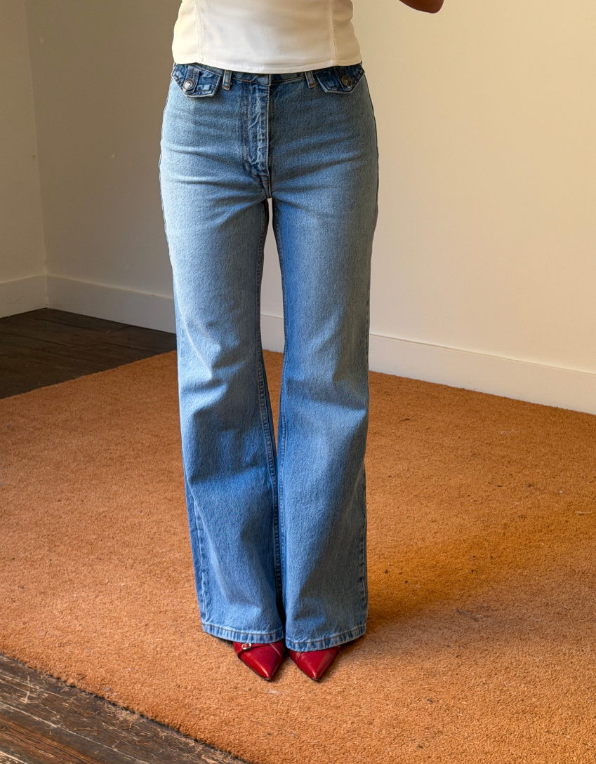 Rotate Flared Highwaisted Jeans
