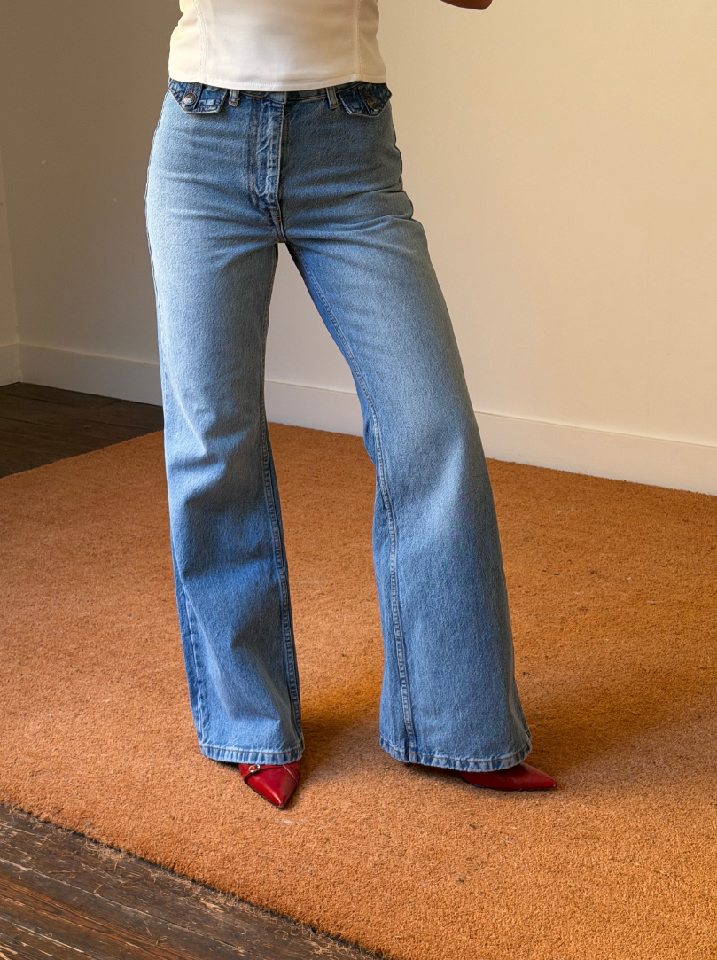 Rotate Flared Highwaisted Jeans