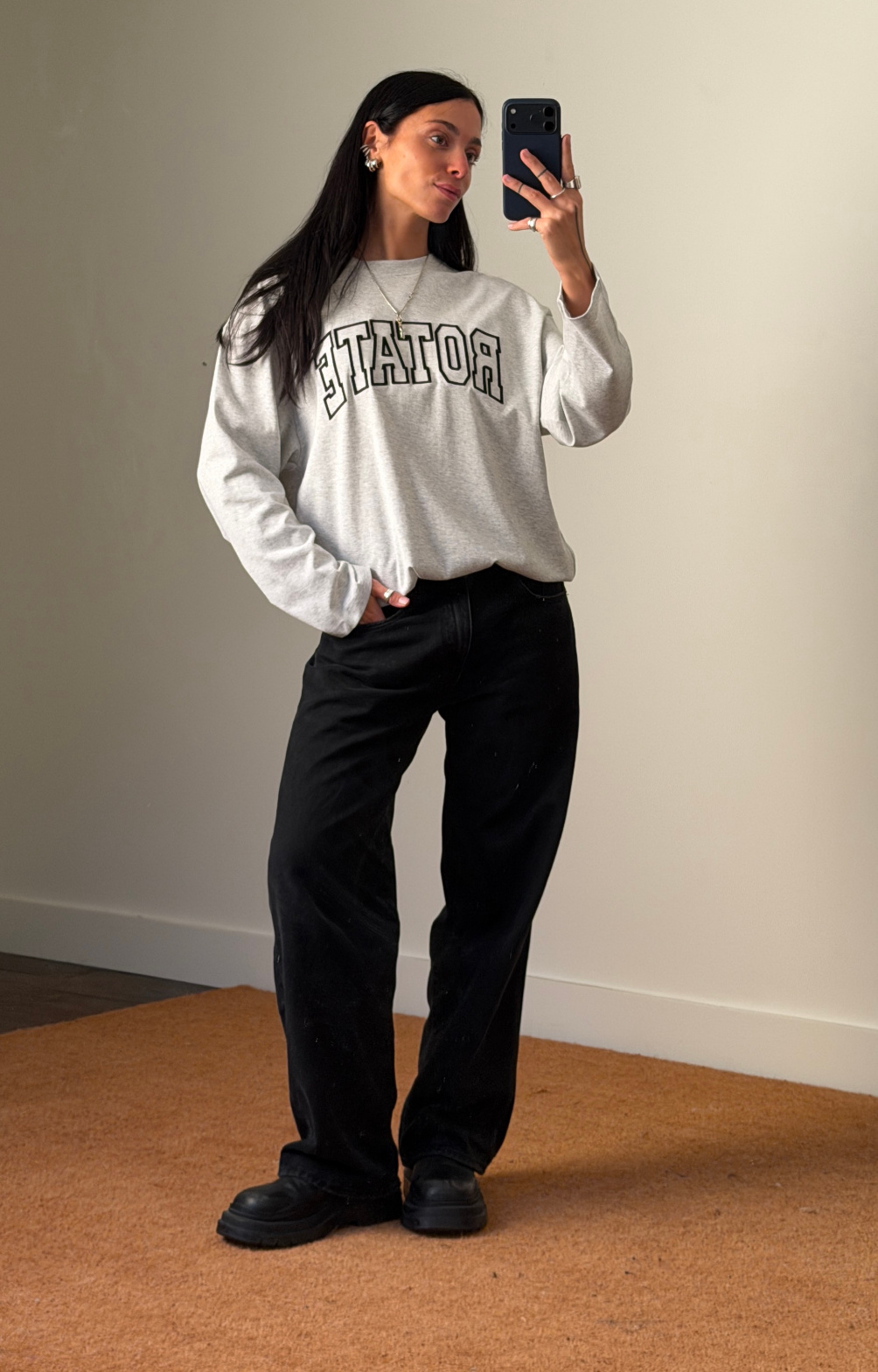 Rotate Jersey Logo Longsleeve