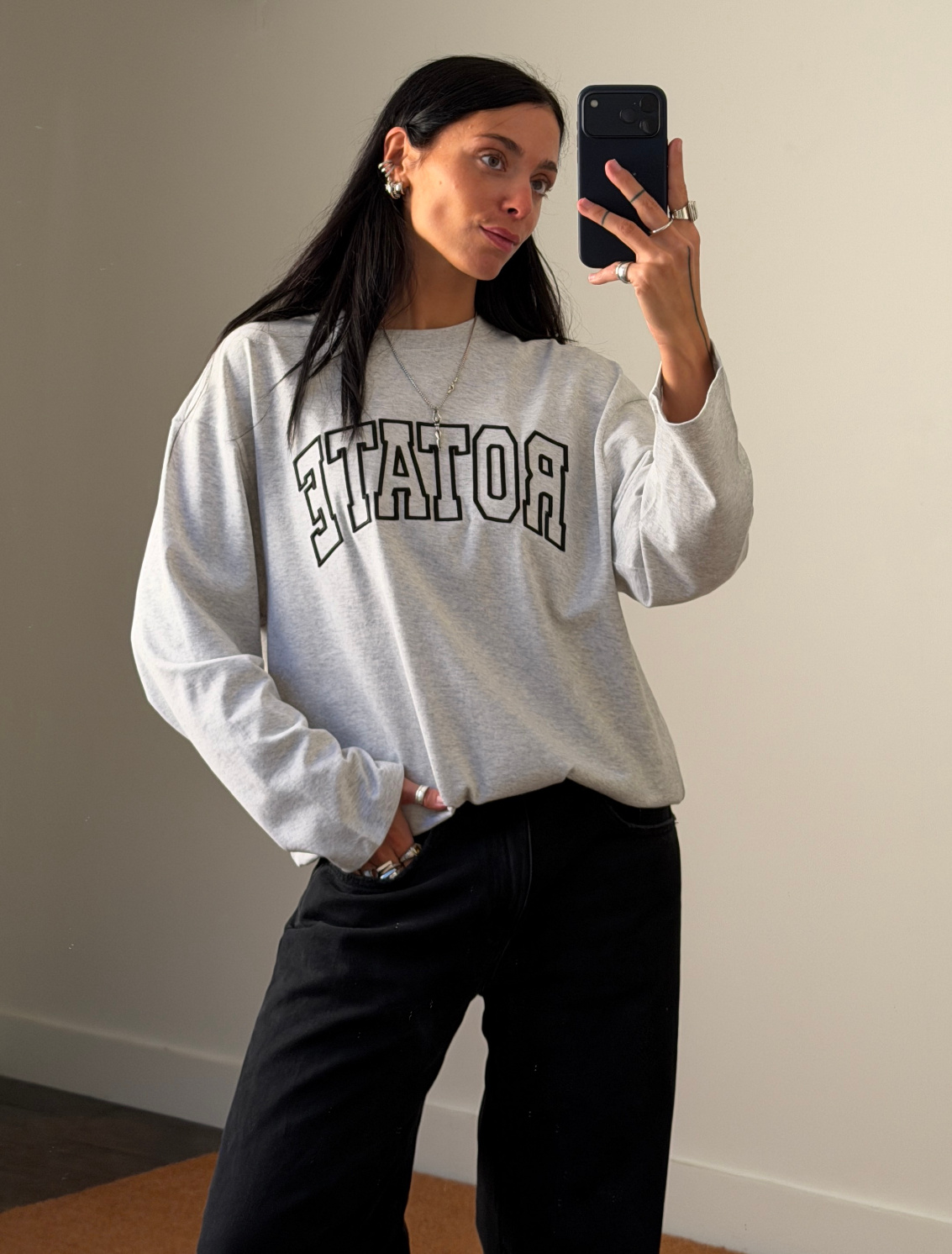 Rotate Jersey Logo Longsleeve