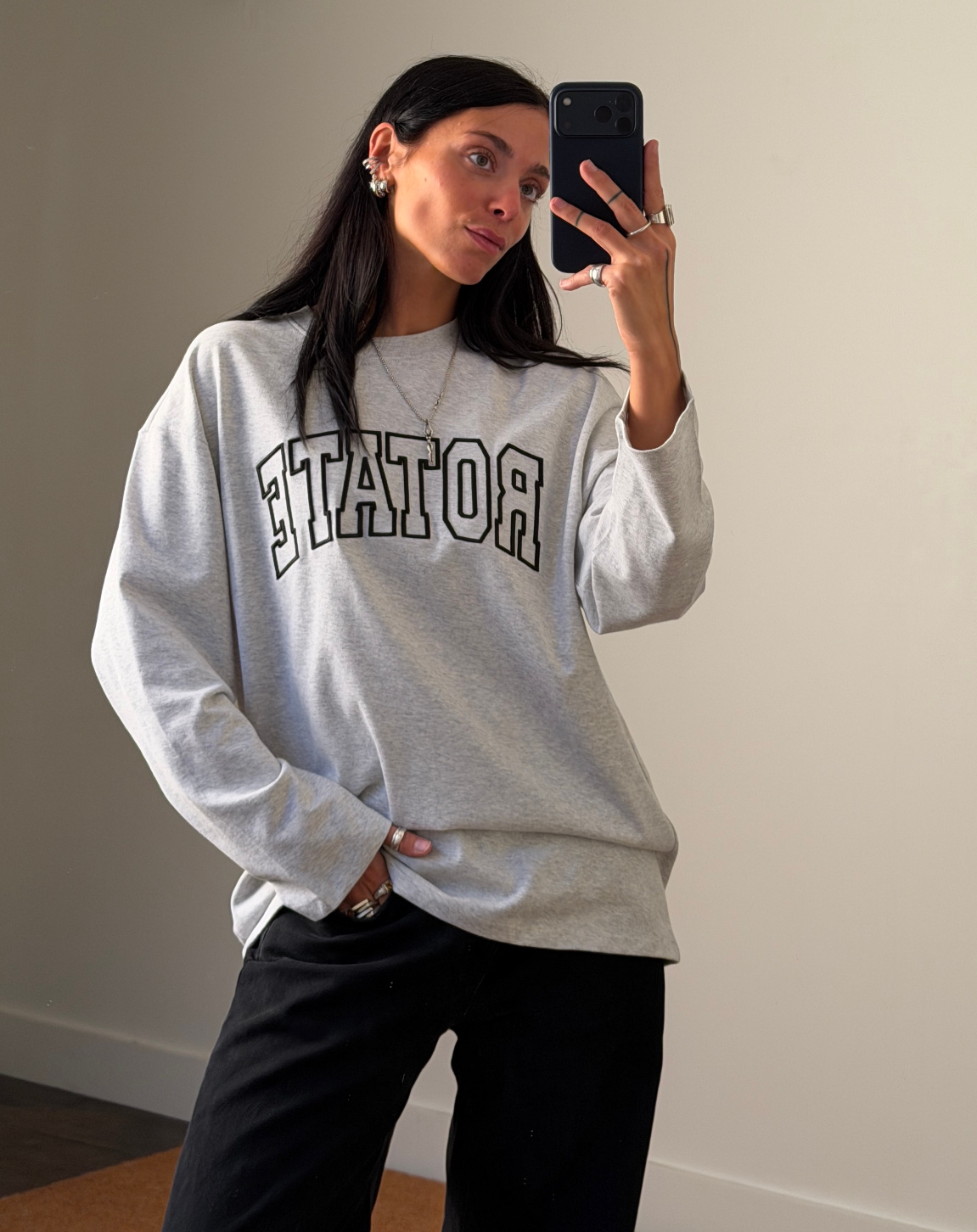 Rotate Jersey Logo Longsleeve