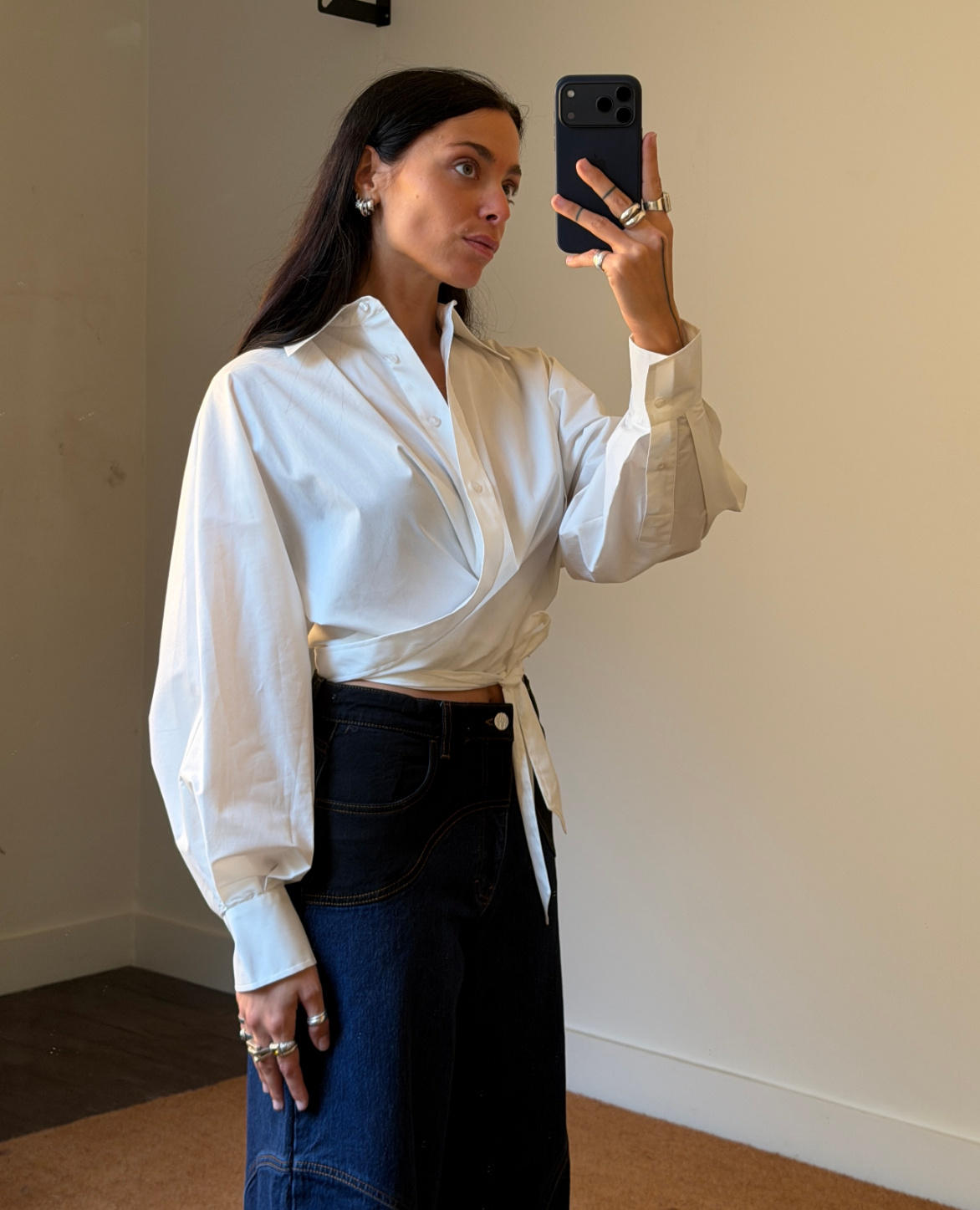 Viveh Shaula Wrap Shirt