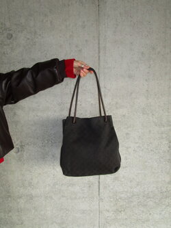 RR ARCHIVE Gucci GG Canvas Gifford Tote Bag