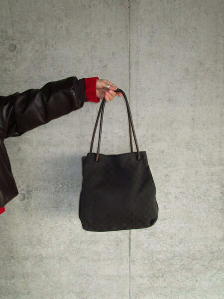 RR ARCHIVE Gucci GG Canvas Gifford Tote Bag