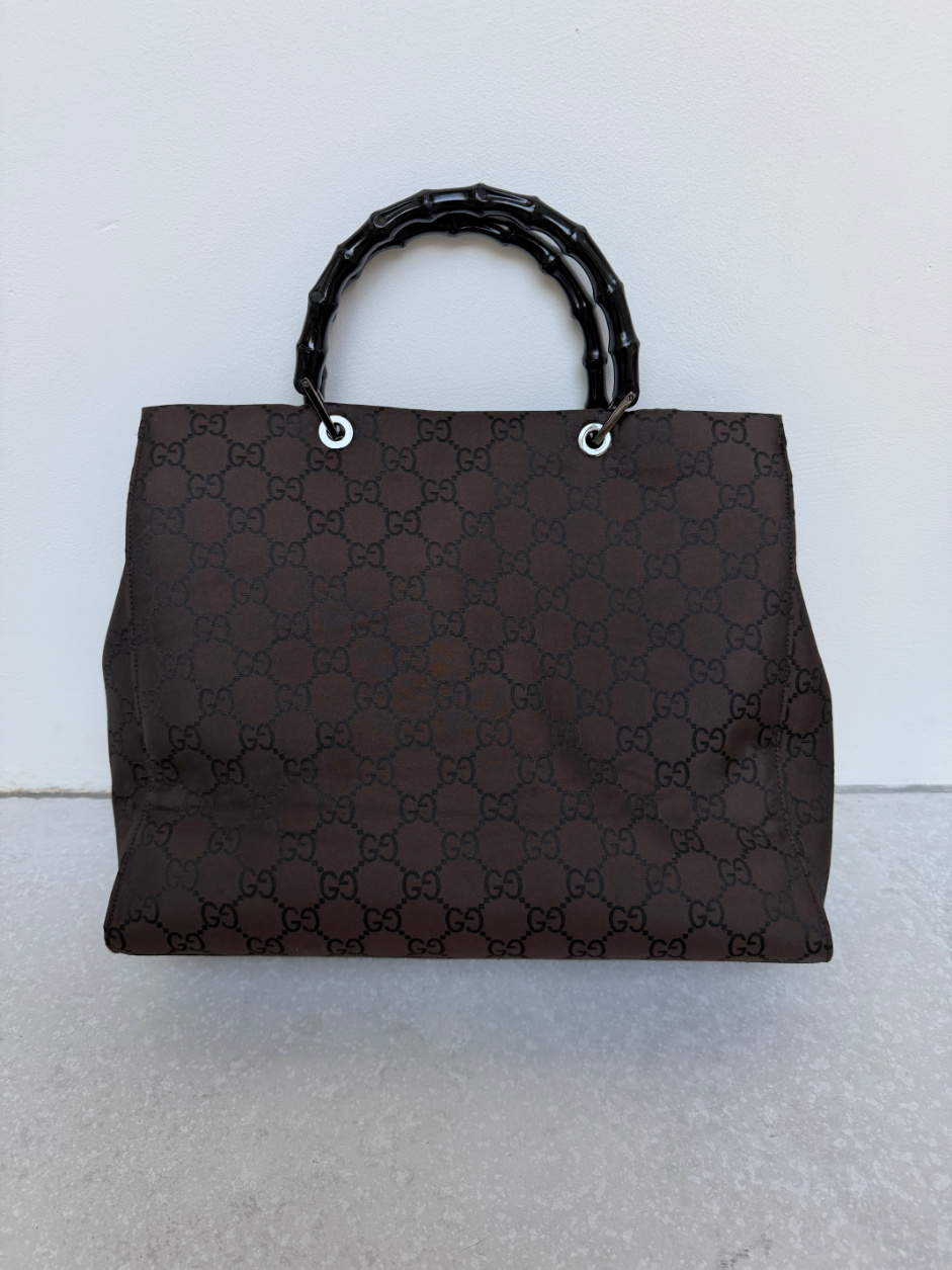 RR ARCHIVE Gucci Bamboo Canvas Bag