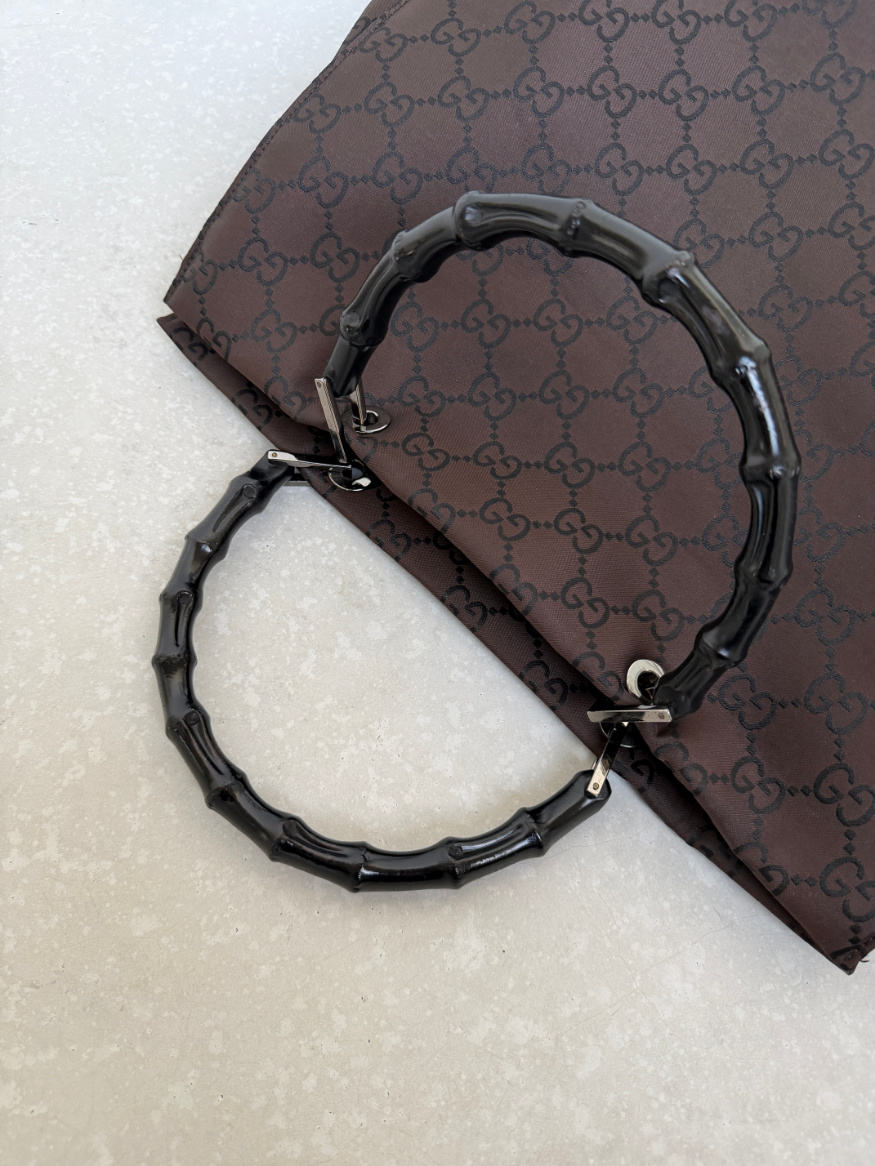 RR ARCHIVE Gucci Bamboo Canvas Bag