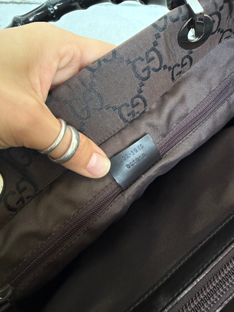 RR ARCHIVE Gucci Bamboo Canvas Bag