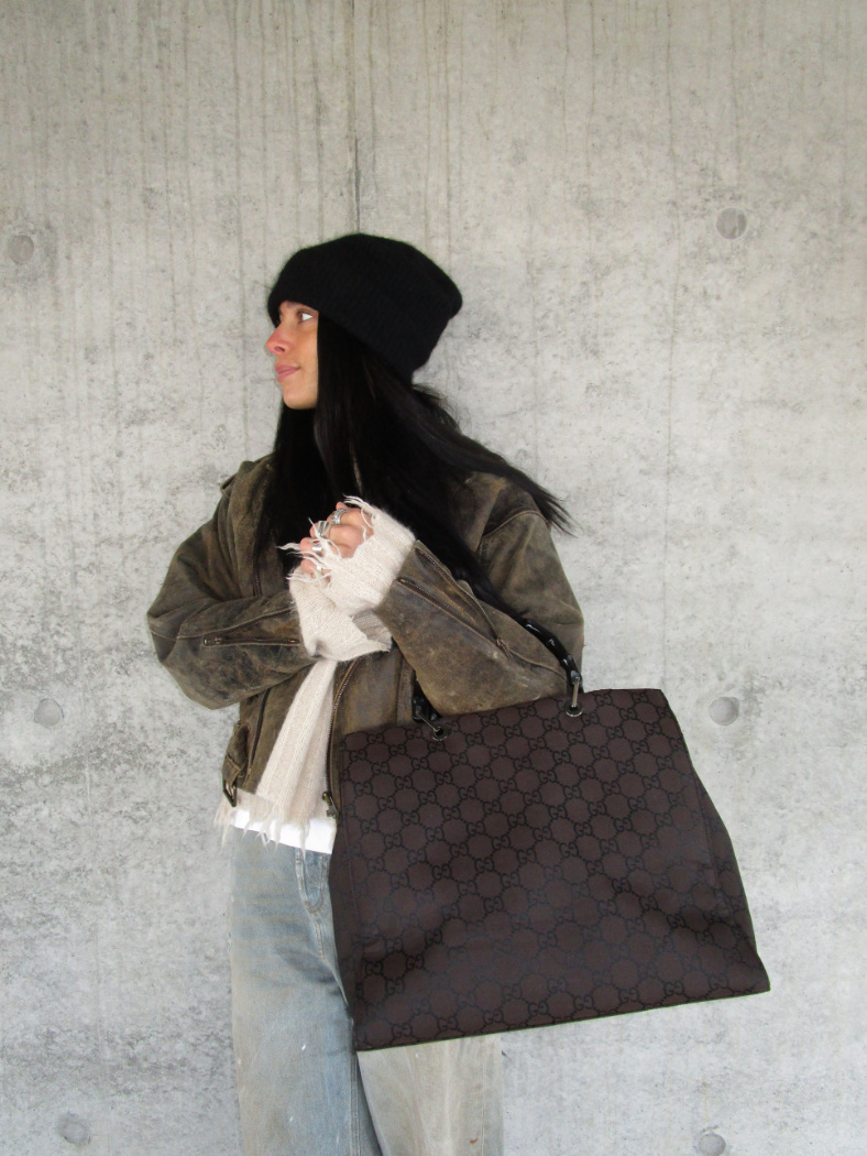 RR ARCHIVE Gucci Bamboo Canvas Bag