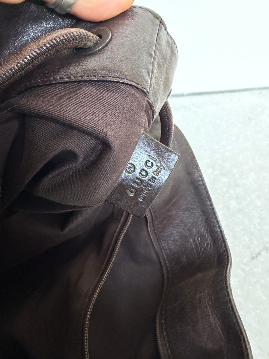 RR ARCHIVE Gucci GG Canvas Gifford Tote Bag