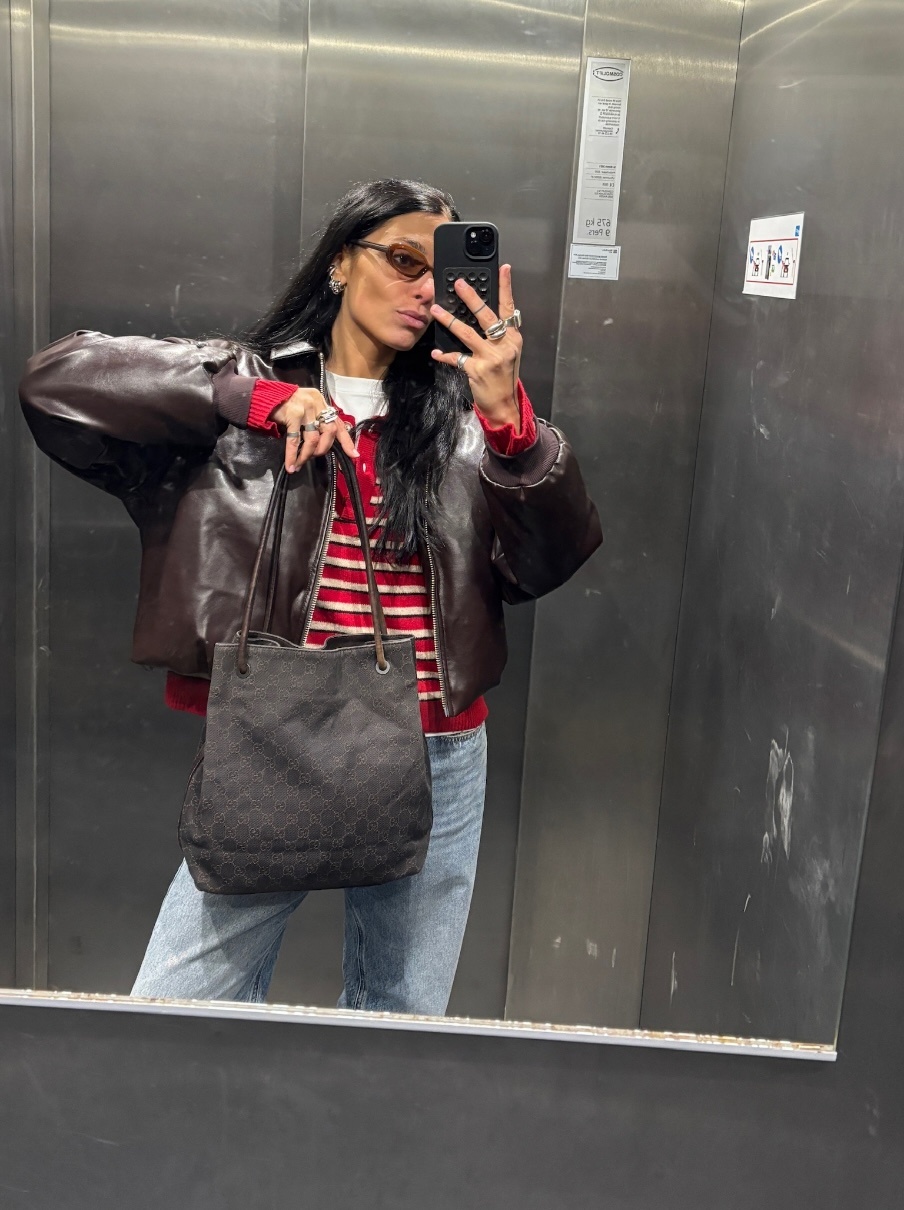 RR ARCHIVE Gucci GG Canvas Gifford Tote Bag