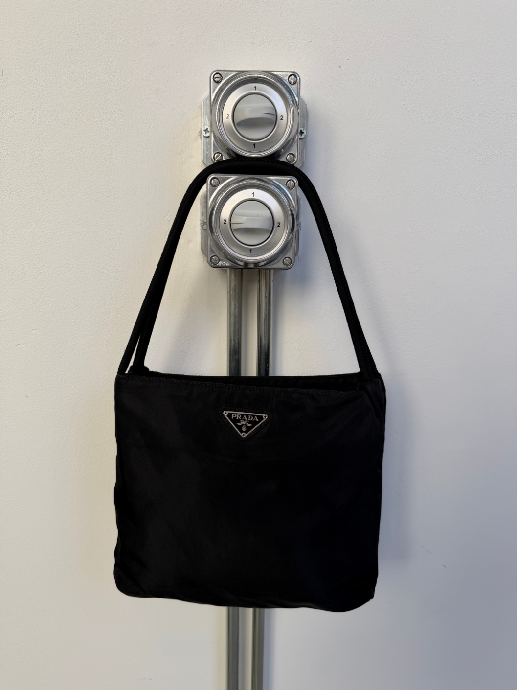 RR ARCHIVE Prada Nylon Tessuto Double Handle Bag