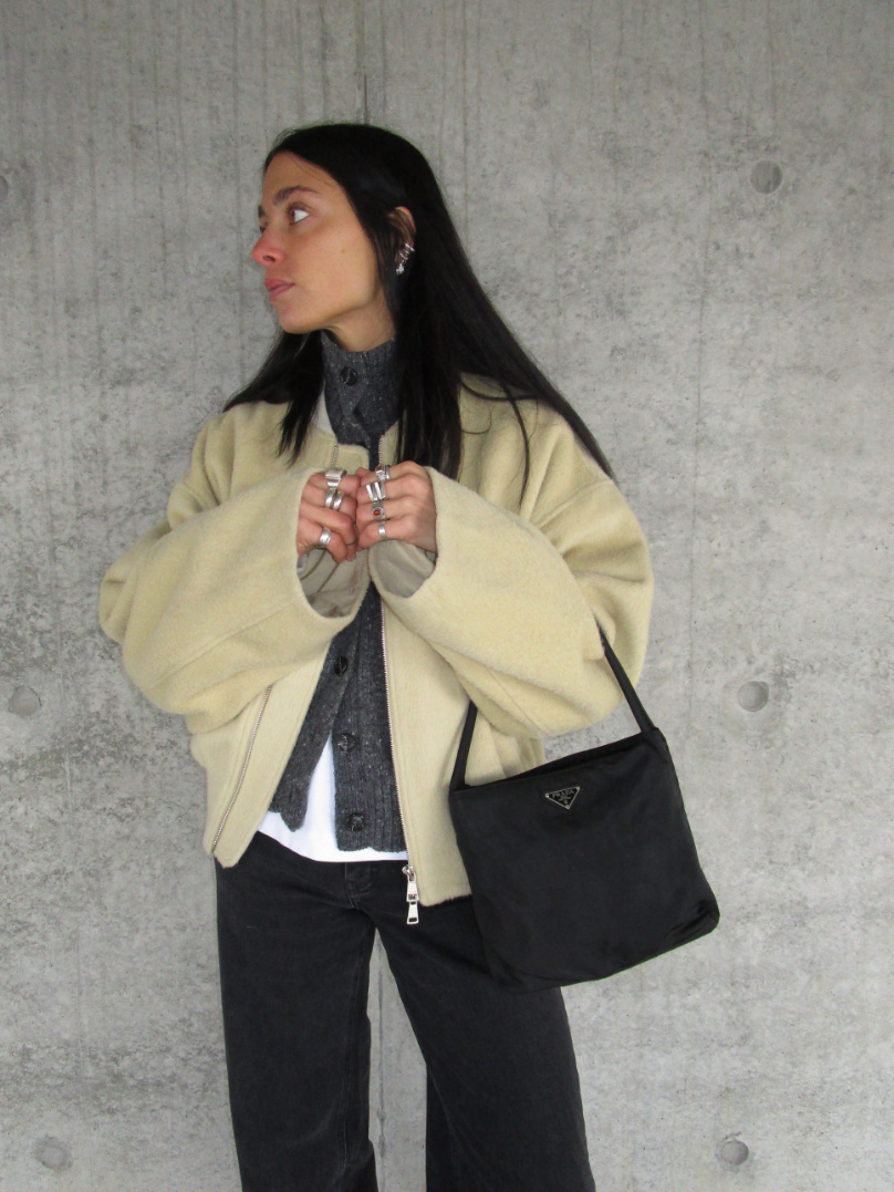 RR ARCHIVE Prada Nylon Tessuto Double Handle Bag