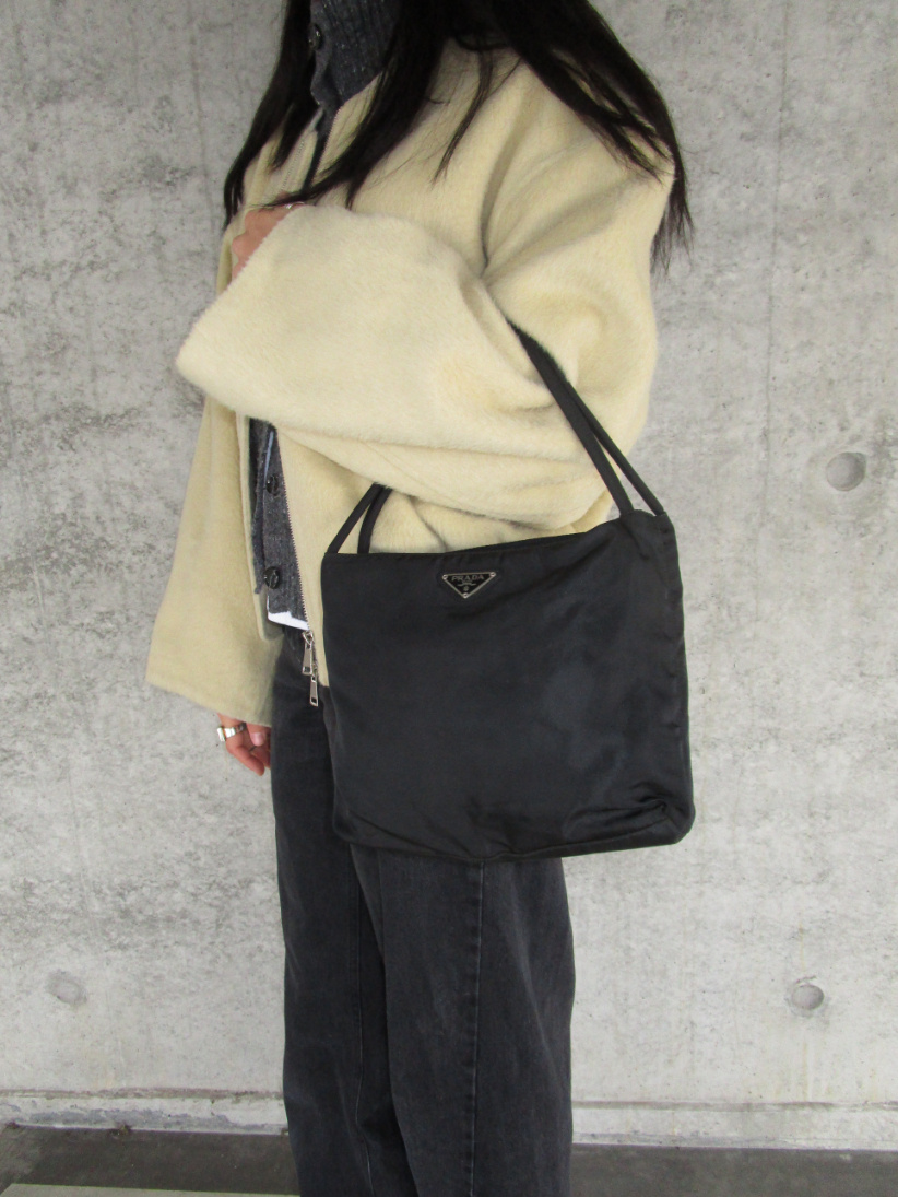 RR ARCHIVE Prada Nylon Tessuto Double Handle Bag