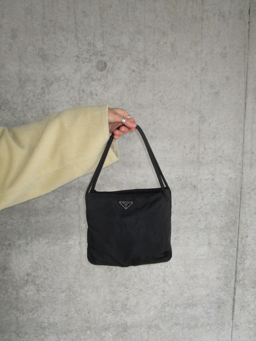 RR ARCHIVE Prada Nylon Tessuto Double Handle Bag