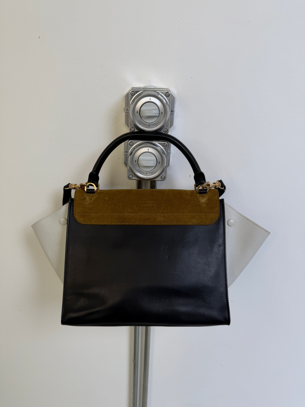 RR ARCHIVE Celine Trapeze Tri-color Bag