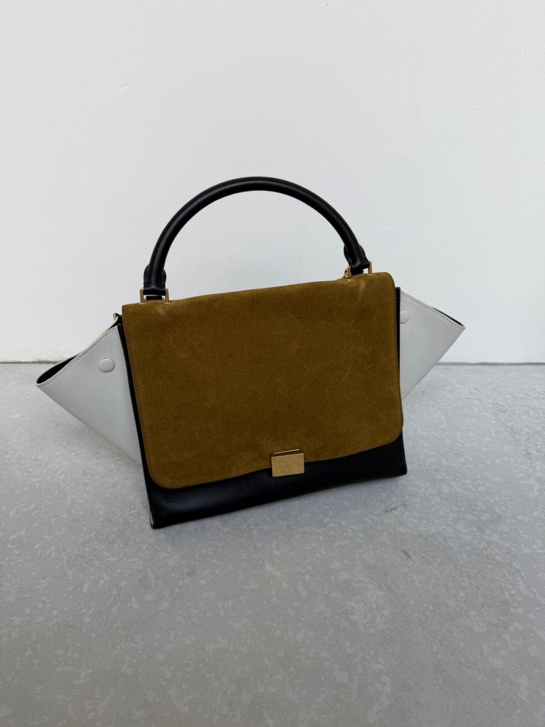 RR ARCHIVE Celine Trapeze Tri-color Bag