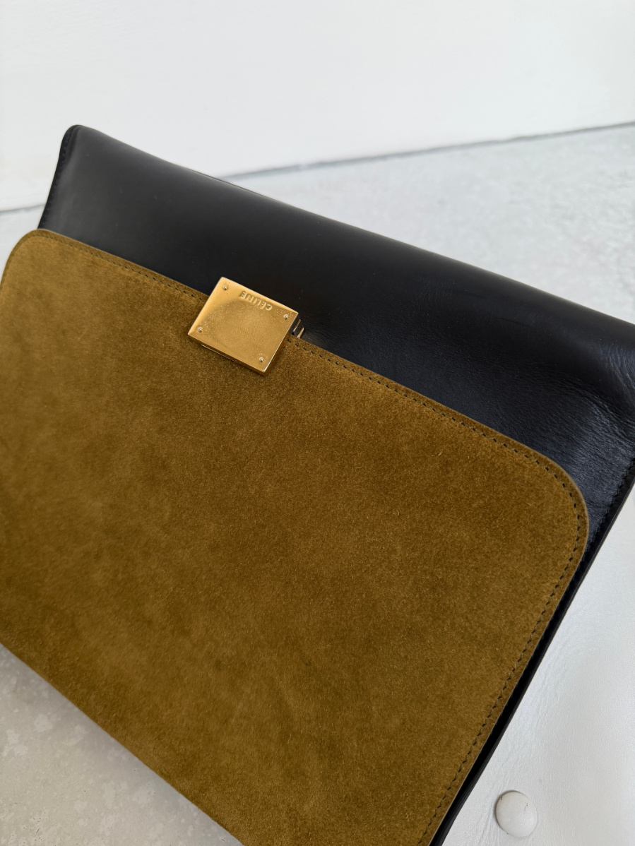 RR ARCHIVE Celine Trapeze Tri-color Bag