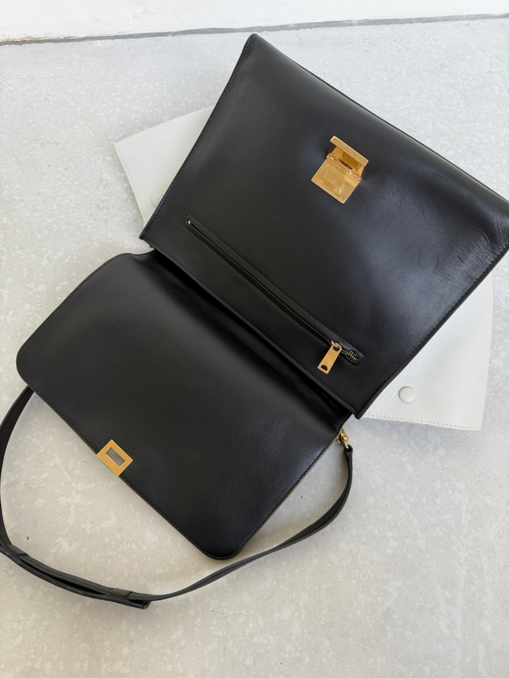 RR ARCHIVE Celine Trapeze Tri-color Bag