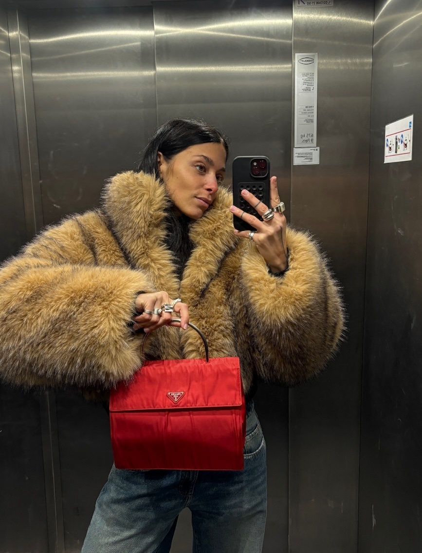 RR ARCHIVE Prada Nylon Metal Handle Bag