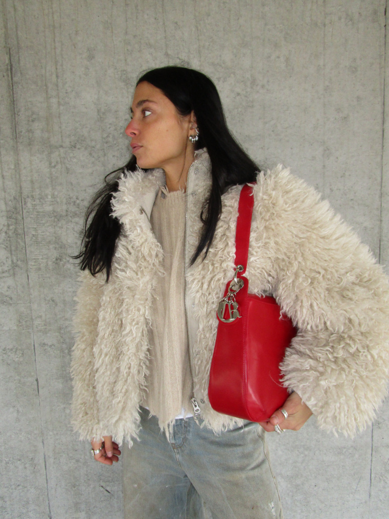 RR ARCHIVE Christian Dior Lambskin Shoulder Bag