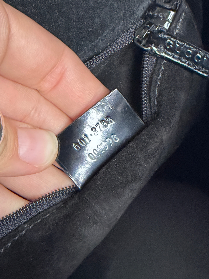 RR ARCHIVE Gucci GG Ring Handle Canvas Handbag