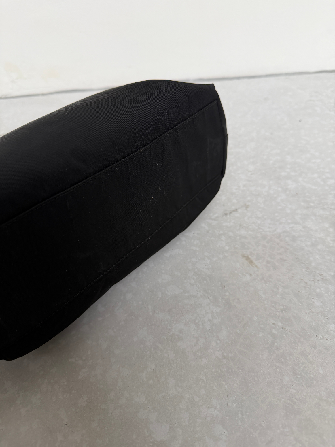 RR ARCHIVE Prada Nylon Plexi Handles Bag