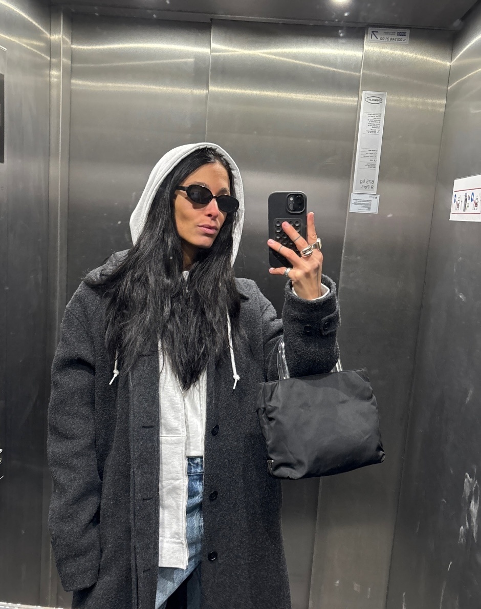 RR ARCHIVE Prada Nylon Plexi Handles Bag