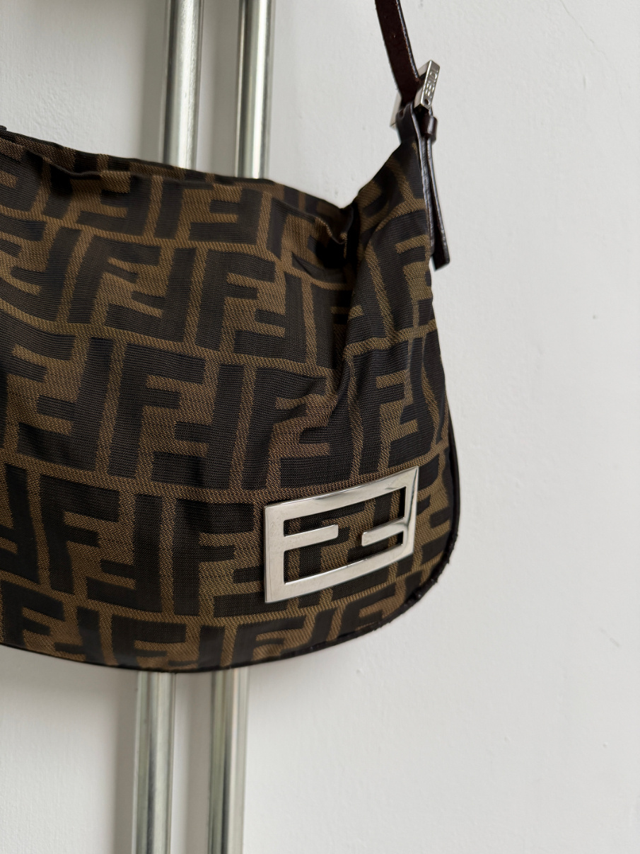 RR ARCHIVE Fendi Zucca Mini Croissant Bag