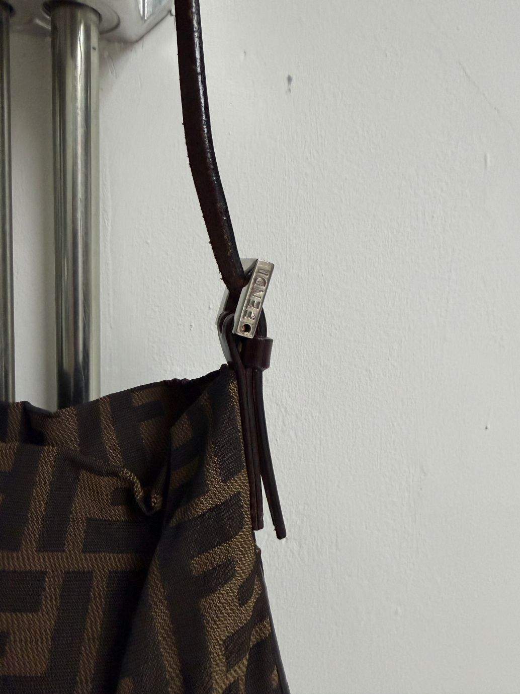 RR ARCHIVE Fendi Zucca Mini Croissant Bag