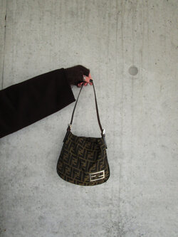 RR ARCHIVE Fendi Zucca Mini Croissant Bag