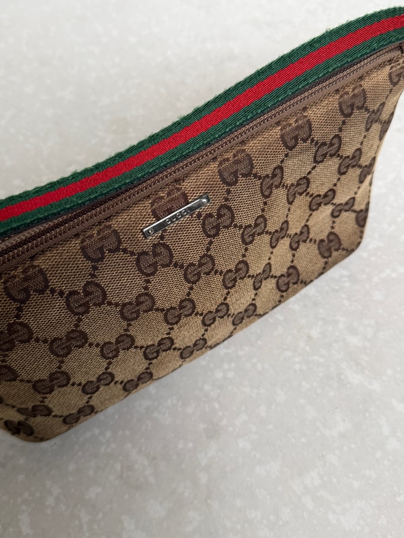 RR ARCHIVE Gucci GG Canvas Boat Mini Bag