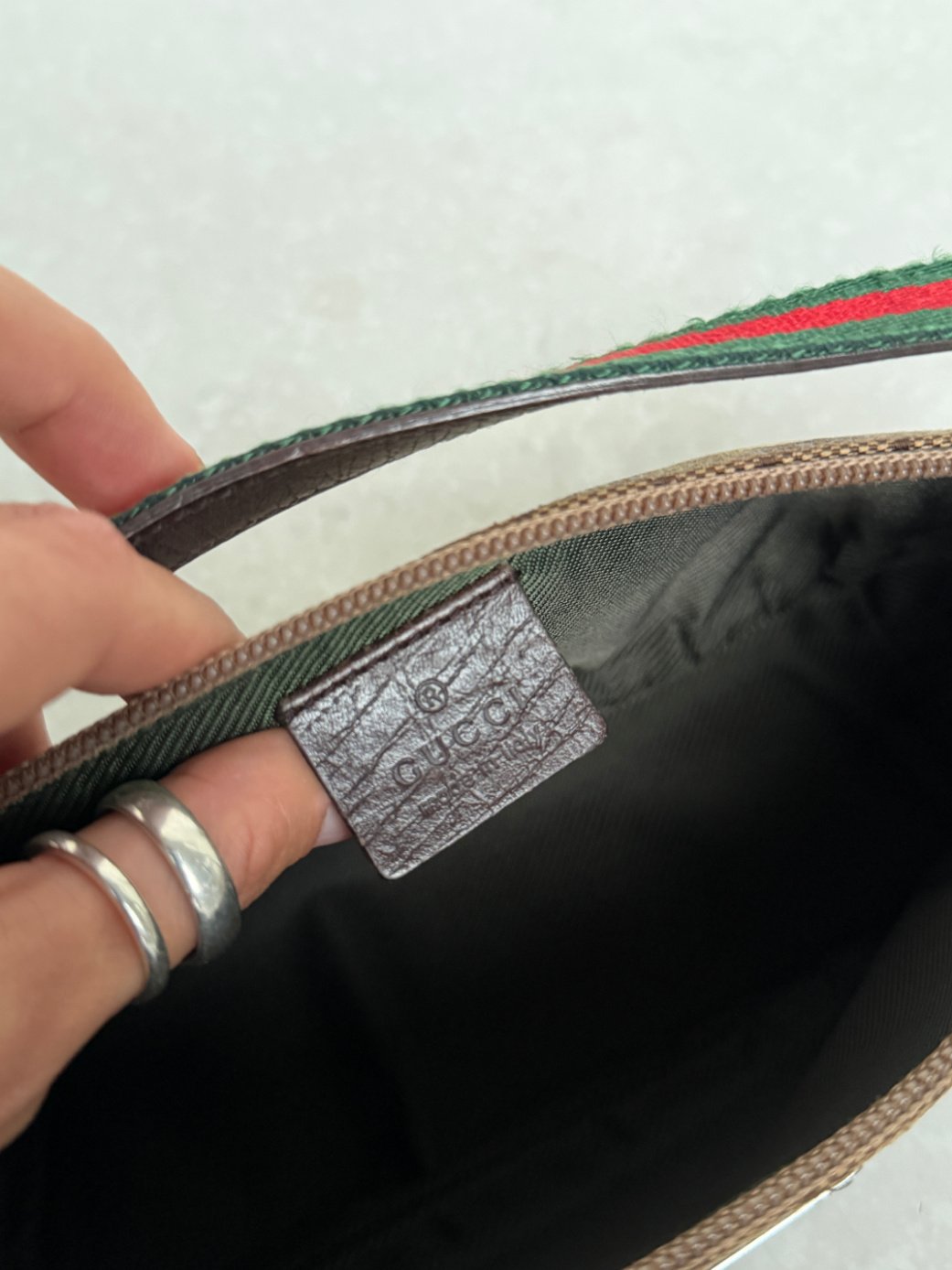 RR ARCHIVE Gucci GG Canvas Boat Mini Bag