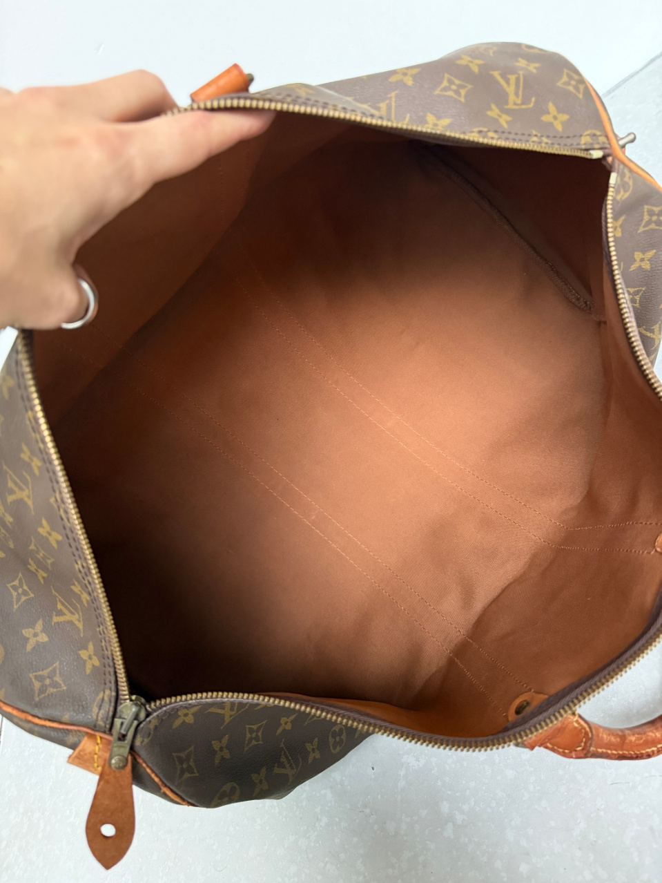 RR ARCHIVE Louis Vuitton Keepall 50 Travel Bag