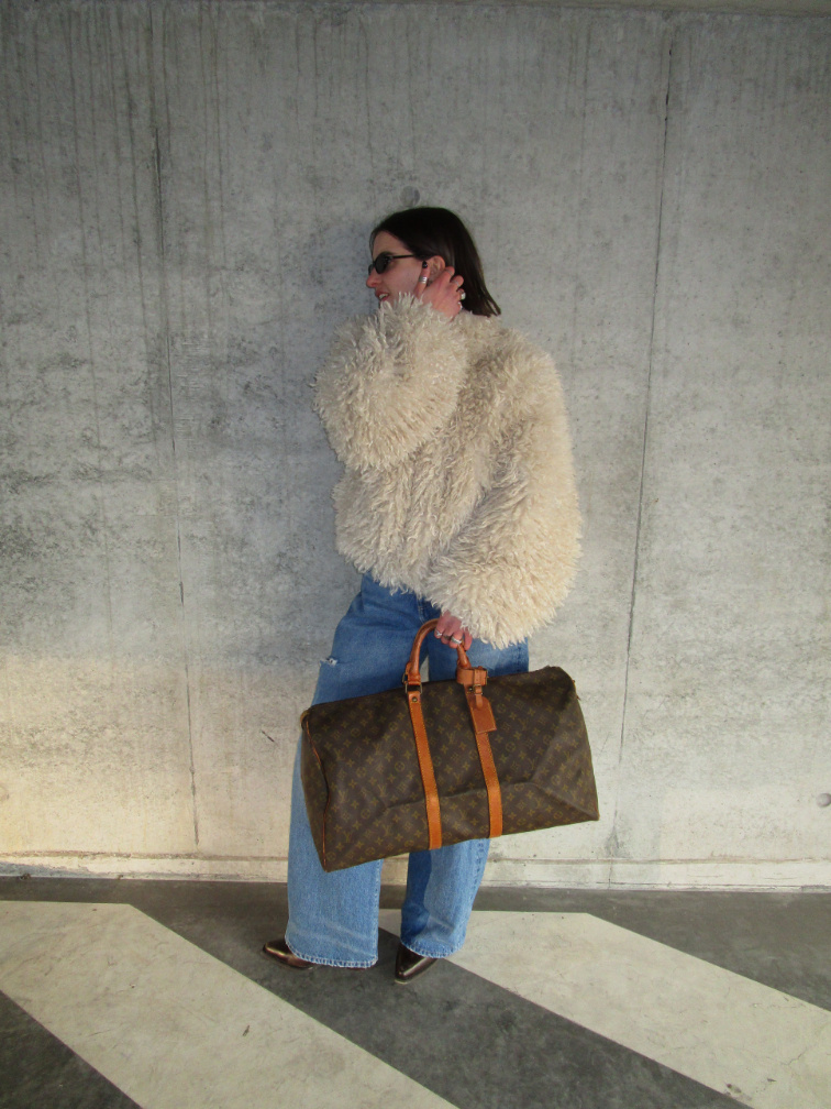 RR ARCHIVE Louis Vuitton Keepall 50 Travel Bag