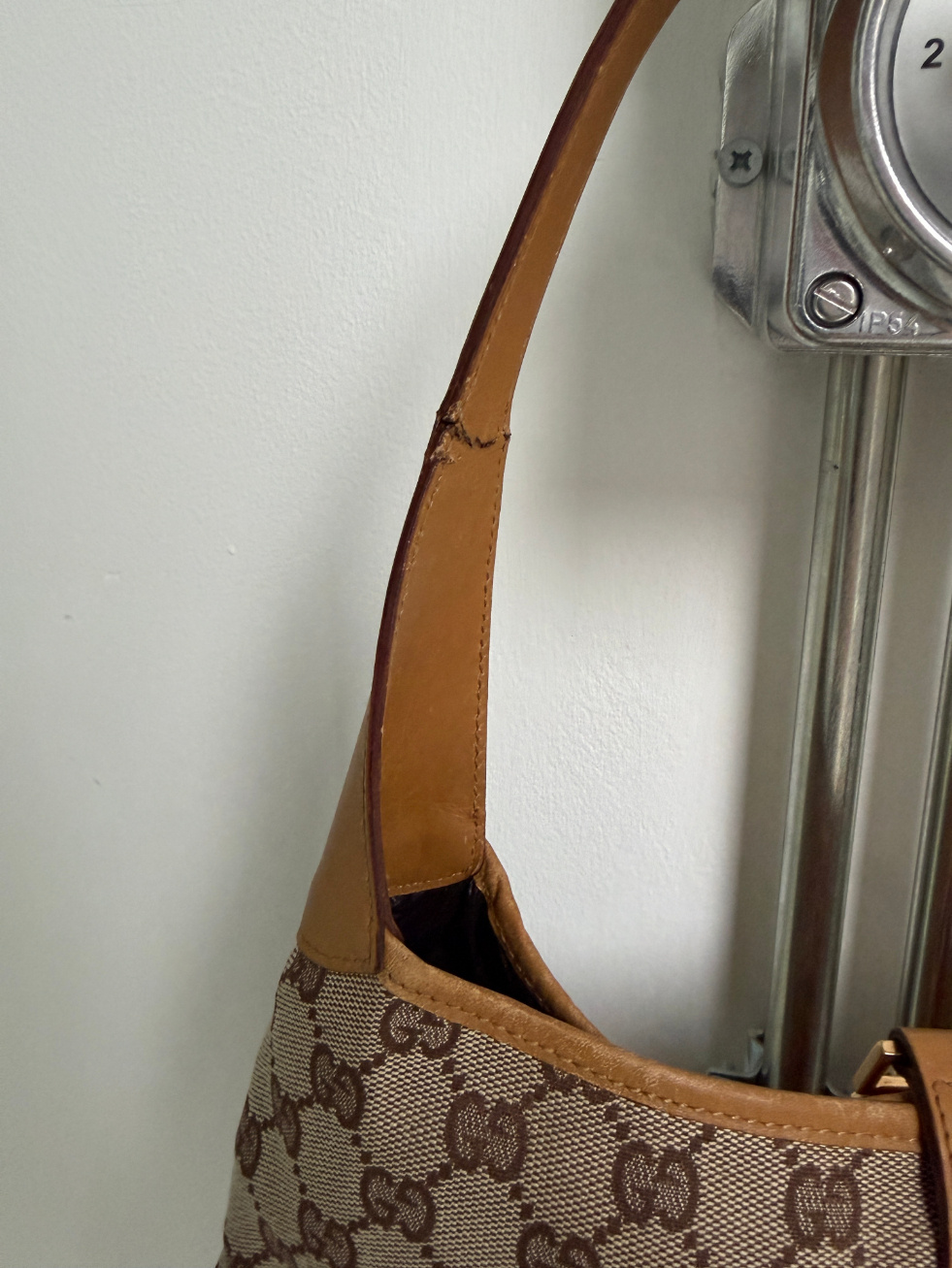 RR ARCHIVE Gucci GG Jackie Supreme Canvas Bag