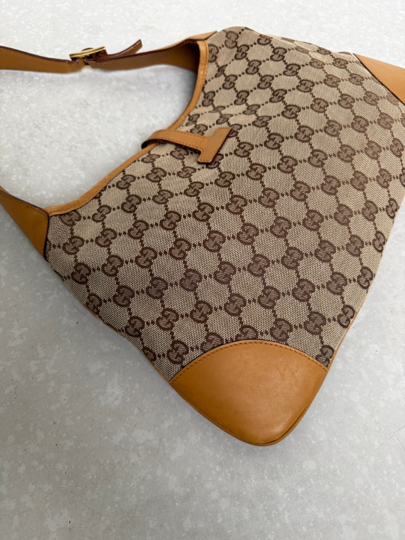 RR ARCHIVE Gucci GG Jackie Supreme Canvas Bag