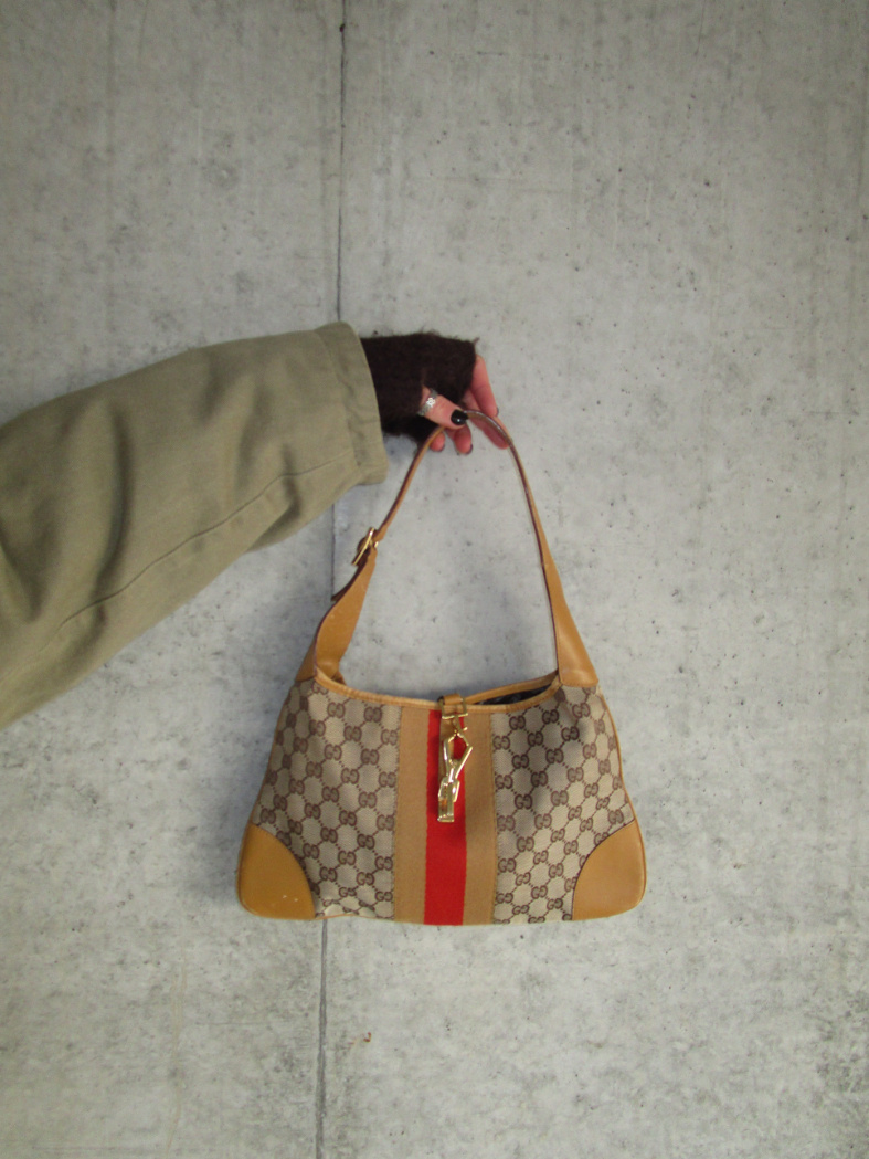 RR ARCHIVE Gucci GG Jackie Supreme Canvas Bag