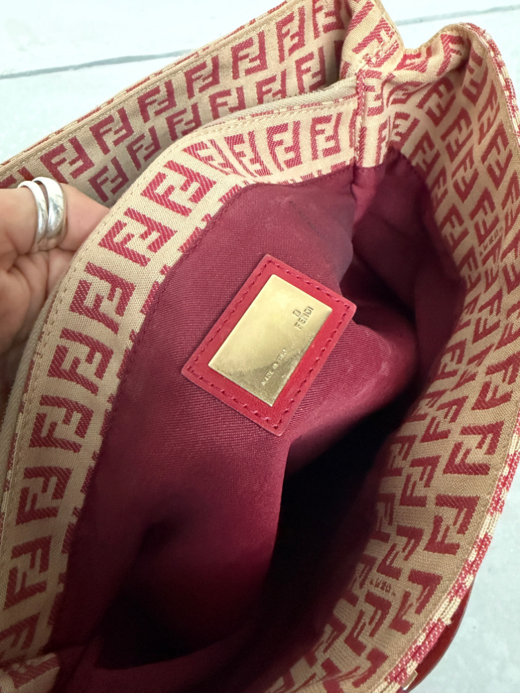 RR ARCHIVE Fendi Zucchino Canvas Tote Bag