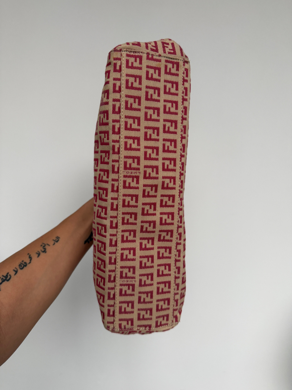 RR ARCHIVE Fendi Zucchino Canvas Tote Bag