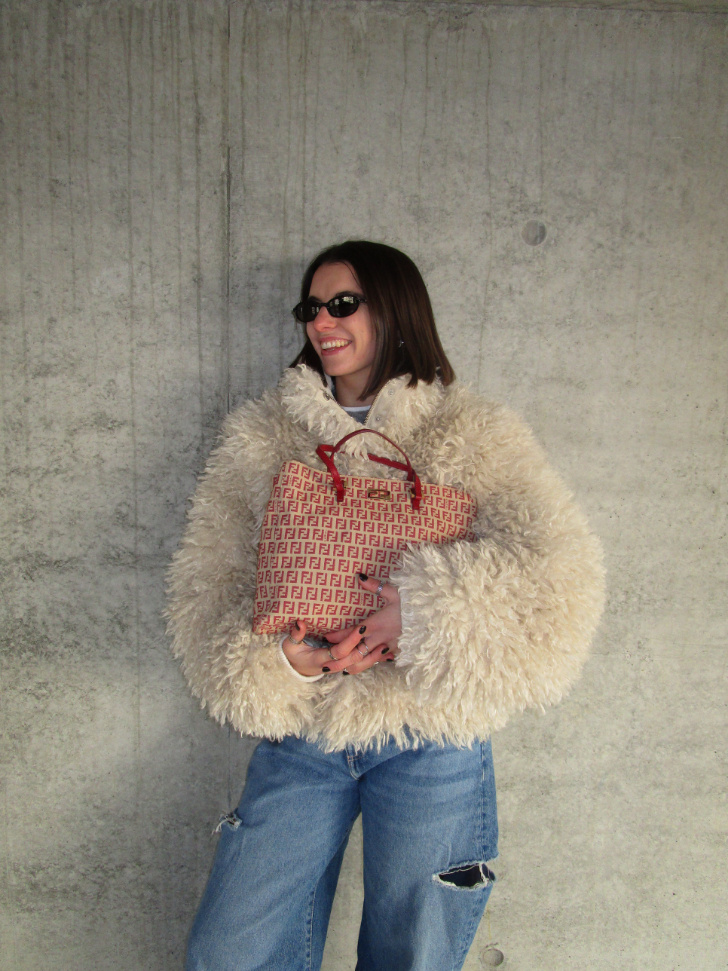 RR ARCHIVE Fendi Zucchino Canvas Tote Bag