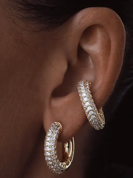 Billion Avenue Chunky Diamond Kos Earcuff