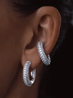 Billion Avenue Chunky Diamond Kos Earcuff