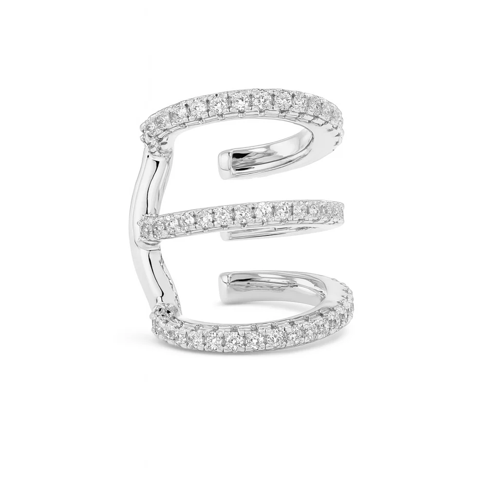 Billion Avenue Trio Ivy Diamond Earcuff