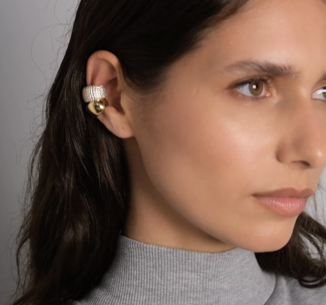 Billion Avenue Ara Diamond Earcuff