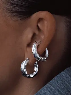 Billion Avenue Chunky Molten Kos Earring