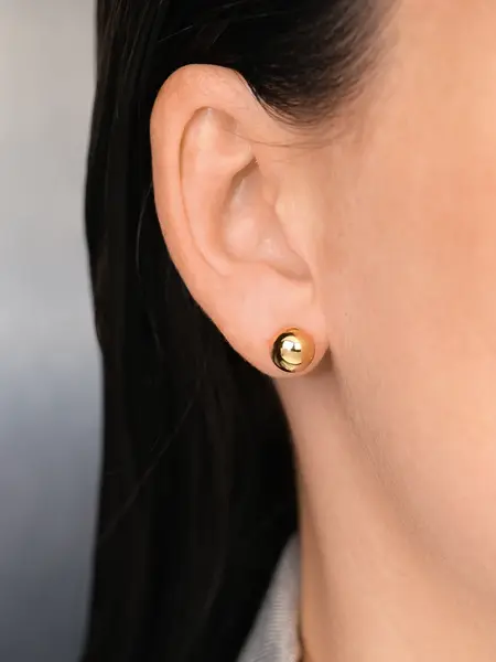 Billion Avenue Ball Earstud