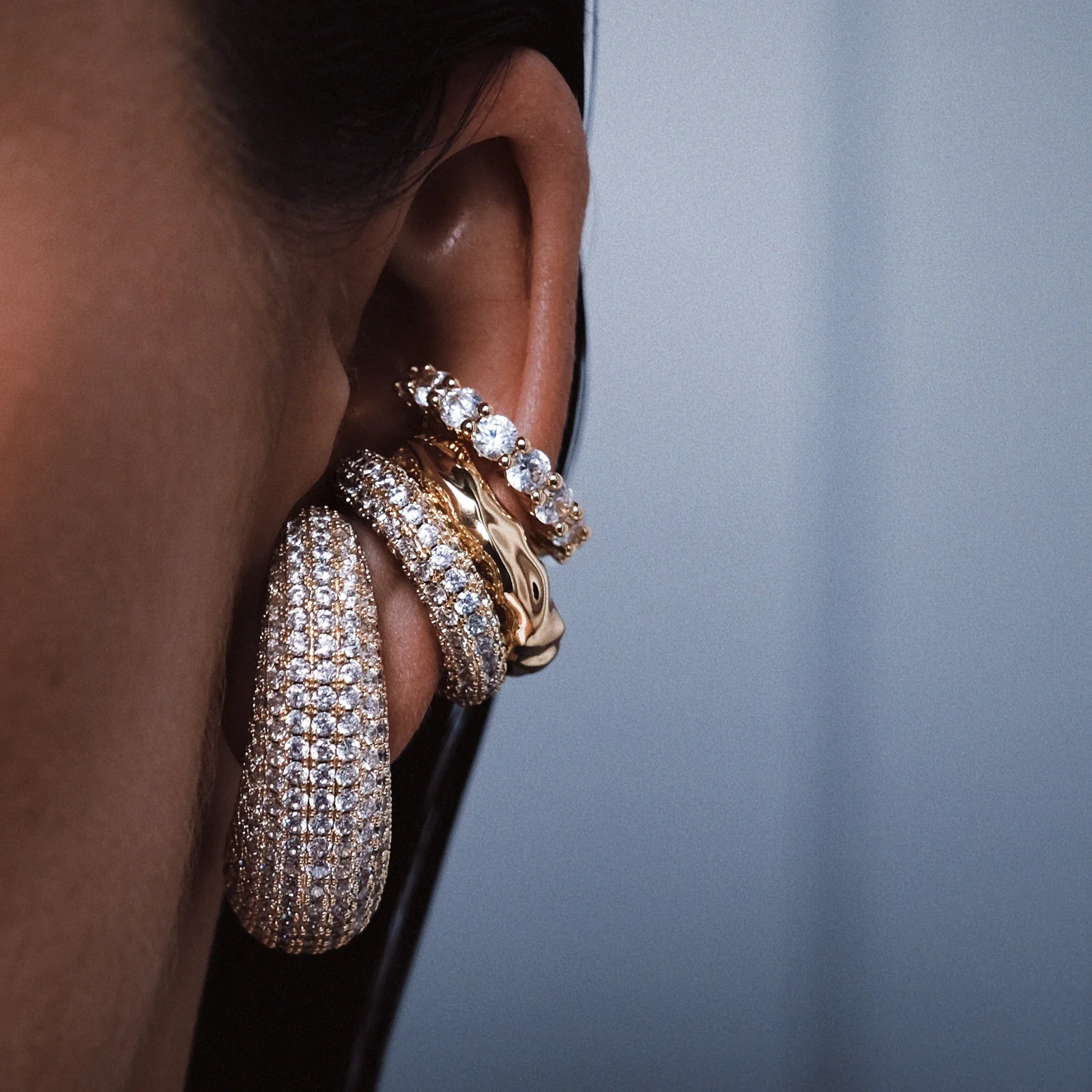 Billion Avenue Bulb Diamond Earstud